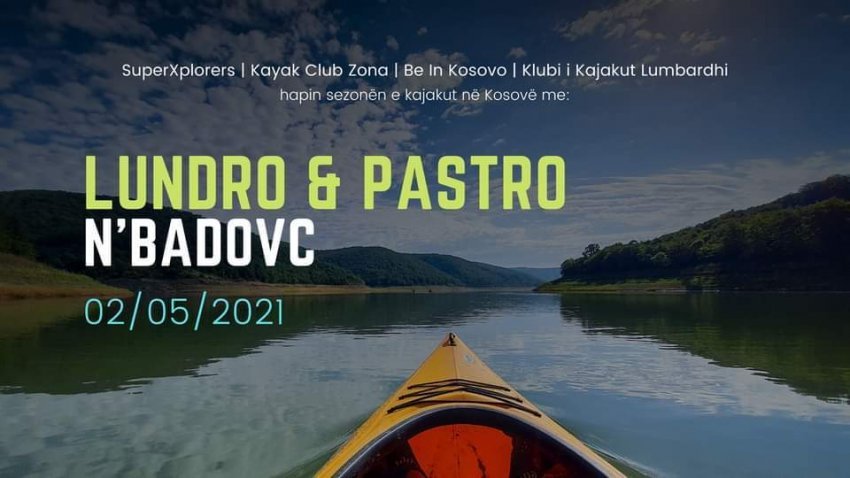 Big event on Sunday 2 May - Sail and Clean on Lake Badovc