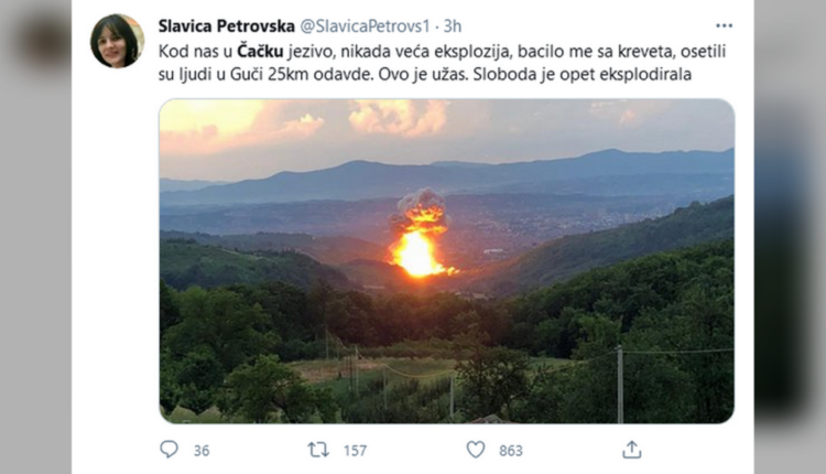 At least 3 injured & evacuation ordered after blasts rock