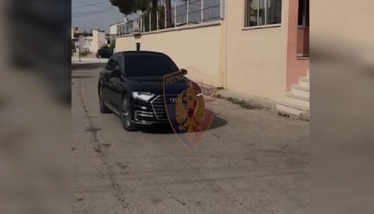 Driving 208 km per hour, the 21-year-old is blocked by