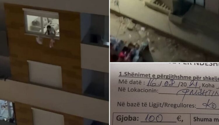 100 euros fine to the citizen who threw the garbage