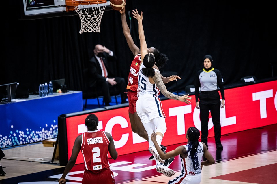 Kone catches fire to stake claim as the best African player and eyes Top 10 of the WNBA draft - FIBA Women's Basketball World Cup Qualifying Tournaments Belgrade, Serbia 2022