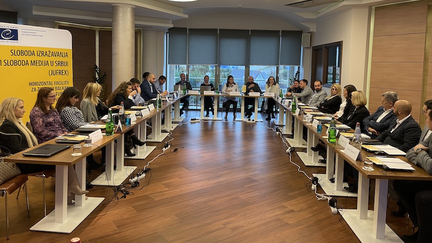 Workshop for lawyers on freedom of expression: case studies and legal reasoning, held in Serbia